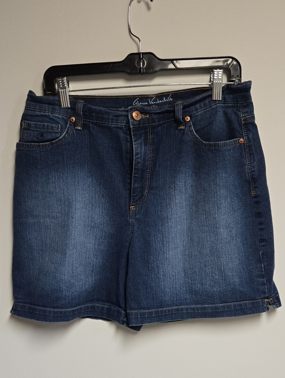 Gloria Vanderbilt Indigo Blue Denim Women's Shorts